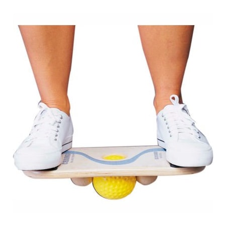 Fabrication Enterprises Chango 15" x 8" Rectangular Balance Board with 3" Ball 10-1716